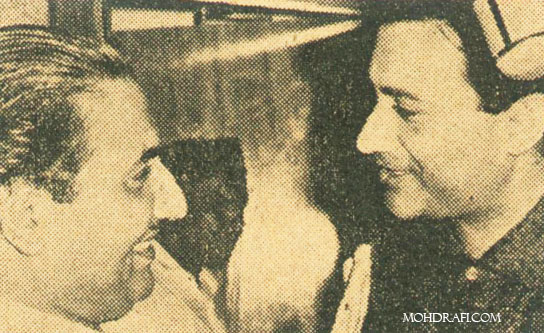 Dev Anand and Mohd Rafi