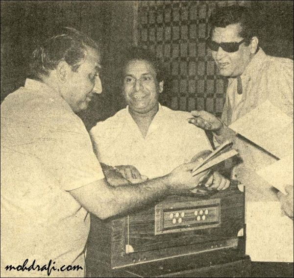 Shammi Kapoor with Mohd Rafi