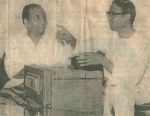 Mohd Rafi with Shrikant Thackrey