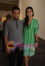 Monica Sharma with Randolph of Shaair Func band at Jitesh Kallat's Aqusaurus exhibition on April 22nd 2008 Monica Sharma with Randolph of Shaair Func band at Jitesh Kallat_s Aqusaurus exhibition on April 22nd 2008 (2).jpg
