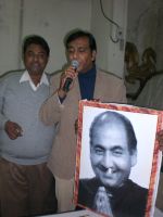 Members of Rafi Foundation Memorial Society in Delhi celebrating 84th birthday of the legend on 24th December 2008.jpg