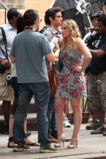 Hilary Duff and Penn Badgley On The Set Of GOSSIP GIRL in New York City on 26th August 2009 Hilary Duff and Penn Badgley On The Set Of GOSSIP GIRL in New York City on 26th August 2009 (7).jpg