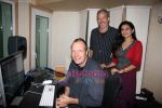 Lalita Munshaw and Prem Joshua record song together in Andheri on 24th Feb 2010 (19).JPG