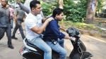 Salman Khan enjoying scooter ride Salman Khan enjoying scooter ride.jpg