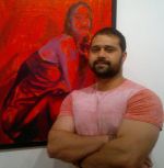 Mudasir Ali at Rutuja Padwal's art show opening Mudasir Ali at Rutuja Padwal_s art show opening.jpg