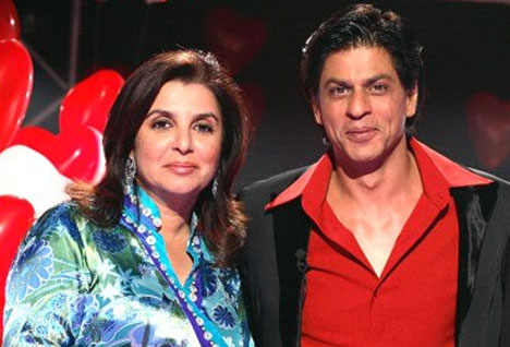 Farah Khan and Shahrukh Khan