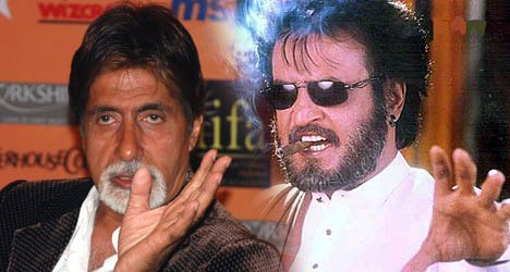 Rajnikant and Amitabh Bachchan