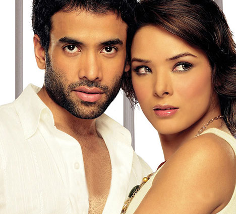Udita Goswami and Tusshar Kapoor in Aggar