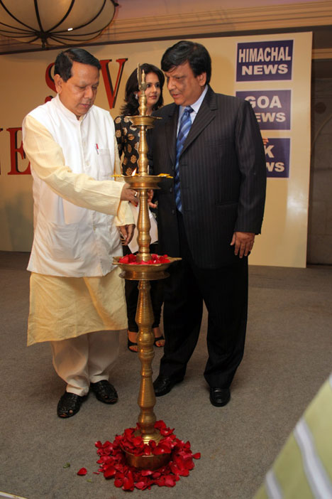 Priyaranjan Dasmunshi (Honâ€™ble Minister of Information and Broadcasting of Govt. of India) & Mr.J.K.Jain