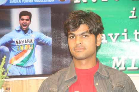 Cricketer R.P. Singh