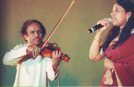 Dr. L Subramaniam and Kavita Krishnamurthy