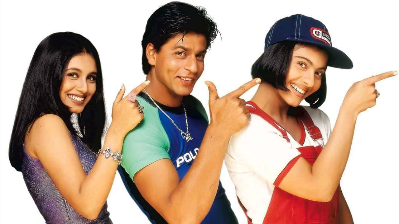 Rani Mukerji, Shah Rukh Khan, Kajol in Kuch Kuch Hota Hai