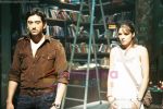 Shaad Randhava, Udita Goswami on the set of hindi film ROKKK.jpg