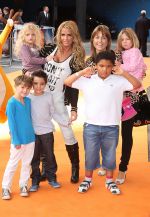 Katie Price and family attends The Lion King 3D UK Premiere in BFI IMAX, Waterloo on 25th September 2011 (1).jpg