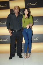Premal goragandhi with Kahkkashan Aryan with film Tukkaa Fitt cast at Baraoke Lounge in Mumbai on 24th Dec 2011.JPG