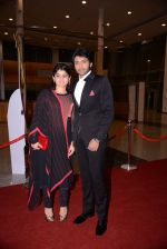 vikram prabhu and vijayni at South Indian International Movie Awards 2013 Red Carpet Day 1 on 12th Sept 2013.JPG