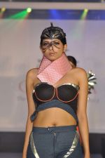 Model on the ramp for Chimera fashion show for students in Mumbai on 30th Sept 2013 (50).JPG