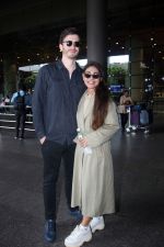 Sreejita De with husband Michael Blohm-Pape seen at the airport on 7 July 2023 (32)_64a7edfd95cf0.JPG